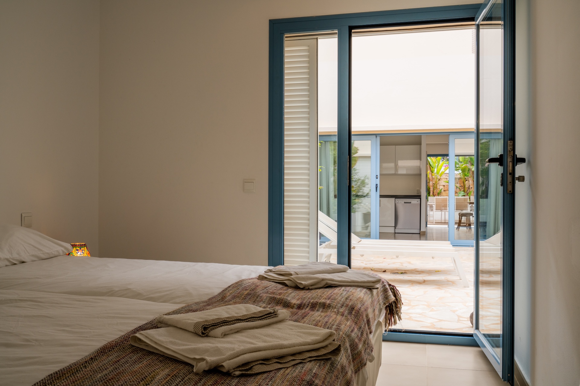 Resa Estates Ibiza sale ted koop Cala Tarida patio townhouse bedroo 6.JPG